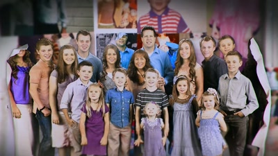 [haunting choral music] - Shiny Happy People: Duggar Family Secrets