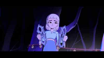 [haunting music playing] - Jentry Chau vs the Underworld