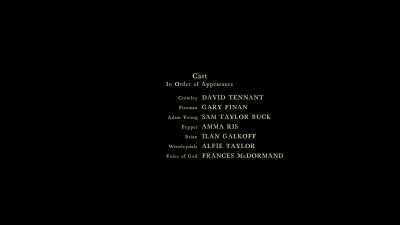 [haunting organ music plays] - Good Omens