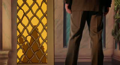 Going up sirYahMind the step sirHold on sirYahYour floor sirHave a good day sir - Who Framed Roger Rabbit