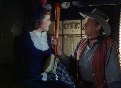 Have a nice trip.
- Trip? - To New York. - The Virginian