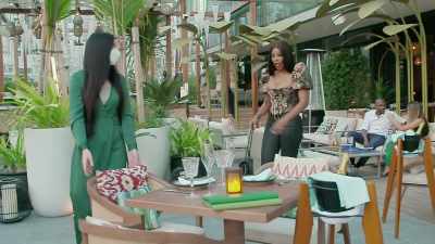 - Have a seat, please.
- Thank you. - The Real Housewives of Dubai
