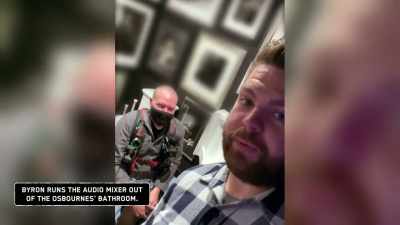 Have you actually had to pee
at any point while filming - The Osbournes Want to Believe