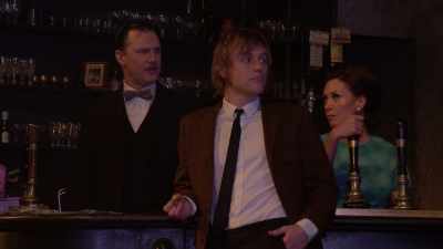 Have yourself another pint, Bill. And try to keep up - National Theatre Live: Hangmen