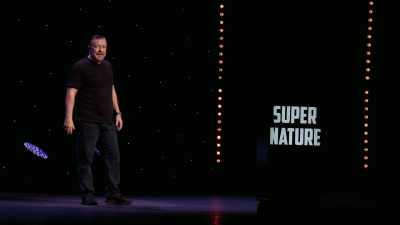 Have you any idea
how awful it is being 90, right? - Ricky Gervais: SuperNature