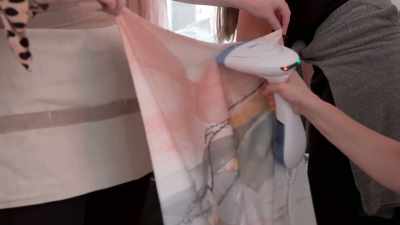Have we decided to hang these T-shirts - Get Organized with The Home Edit