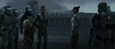 Have Emerie see to her injuries. - Star Wars: The Bad Batch