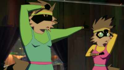 Have you ever tried
running with... mirrors? - Kipo and the Age of Wonderbeasts