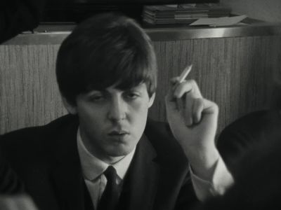 Have you ever wondered
when you're eating at home?" - Beatles '64