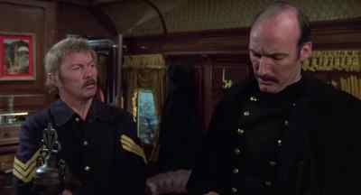 Have Ferguson ready with his telegraph
equipment when we stop at 7.00. - Breakheart Pass