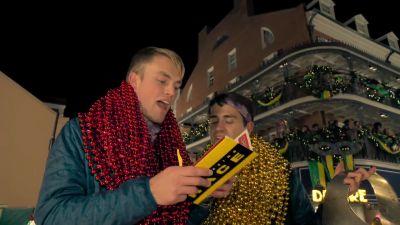 -"Have fun with it." Yes.
-Oh, my God. - The Amazing Race