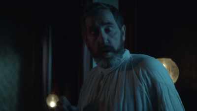 - Have you got
something to calm him. - Dead Still