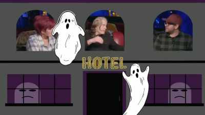 Have you guys ever stayed
in any creepy hotels? - The Osbournes Want to Believe