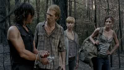 They find us, maybe we give you to them, they let us call it even. - The Walking Dead