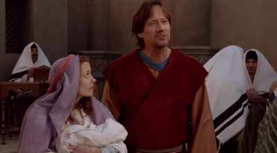 - Have you mustered
- up the courage - Joseph and Mary
