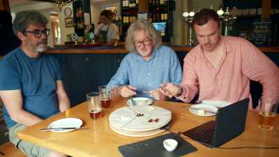 Have we overdone it?
You haven't left enough cheese - James May and the Dull Men