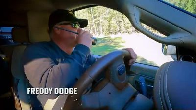 Have to put spurs on to drive down this road. - Gold Rush: Freddy Dodge's Mine Rescue