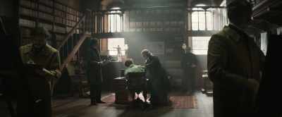 Have regressed through disease
so far back to animality? - The Professor and the Madman
