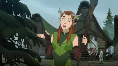 Have you seen any evil wizards
or giant monsters - The Legend of Vox Machina