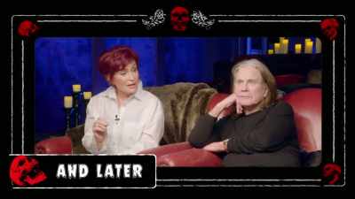 Have you seen the alien
interviewing the alien? - The Osbournes Want to Believe