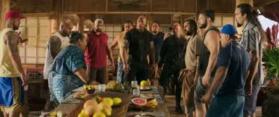 You have some respect for your usoIf he needs anything we gonna give it to himThe food off our tables the clothes off our backseven the mana of the islandsAnd you boys all you boys you show our guests here fa'aaloaloor so help me God I'm gonna take this - Fast &amp; Furious Presents: Hobbs &amp; Shaw