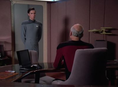 Have you told your mother? - Star Trek: The Next Generation