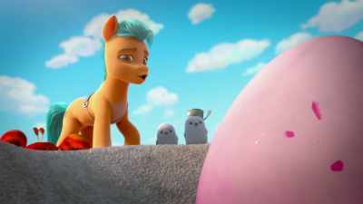 -Have you?
-[birds chirping] - My Little Pony: Make Your Mark