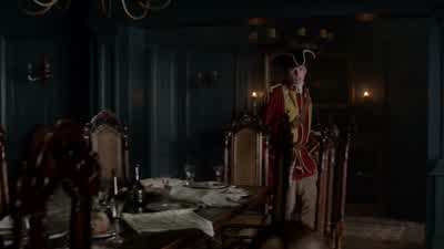 Have you ever kicked a woman? - Outlander