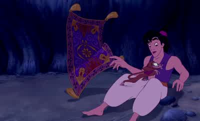Yo Rugman Haven't seen you in a few millenniaGive me some tassel Yeah Yo yo - Aladdin