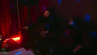 Having a really great time, - What We Do in the Shadows