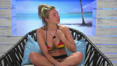 Having to be, like,
in the middle of something - Love Island