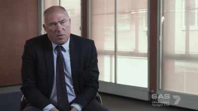 Having been charged
with harassing Clare, - The Real Manhunter