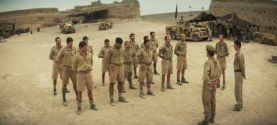 Having destroyed 90 enemy
aircraft in three weeks, - SAS: Rogue Heroes