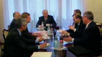 Having dissolved the old KGB - KGB - The Sword and the Shield