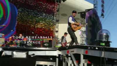 Having done like
a week of rehearsing, - Coldplay: A Head Full of Dreams