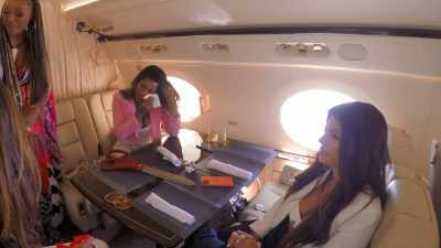 - Having my girlfriend Cynthia
with me - The Real Housewives Ultimate Girls Trip