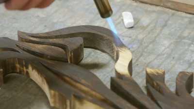 Having precisely cut out
all her zebra stripes, - Handmade: Britain's Best Woodworker