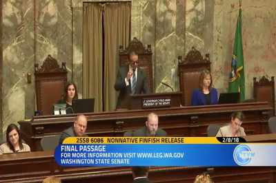 Having received a constitutional
majority, second substitute
Senate bill 6086 - Artifishal
