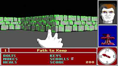 Having the hand present, it serves
dual purposes. It's both an indicator - FPS: First Person Shooter