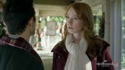 Having them meet in line - The Mistletoe Inn