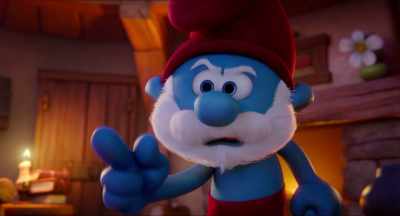 HAWKINS: This was...
Yeah, this was, like, maybe second or third, - Smurfs: The Lost Village