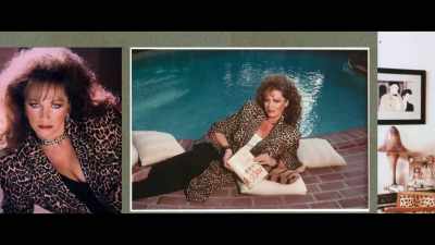 [Hazel] And she added the leopard print,
leopard print wasn't vogue. - Lady Boss: The Jackie Collins Story
