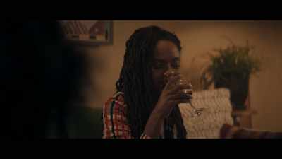 -[Hazel laughs]
-'Kay... I'ma go to the bathroom. - The Other Black Girl