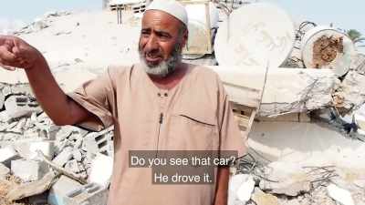He was 22 years old and driving that car there. - Killing Gaza