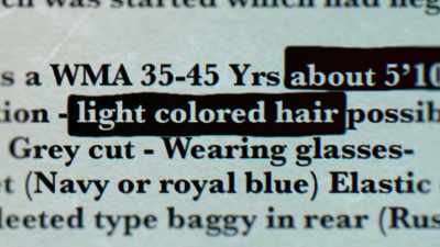 He had a blondish
colored crew cut - Myth of the Zodiac Killer