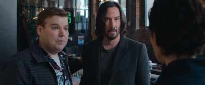 He is a bona fide
famous person - The Matrix Resurrections