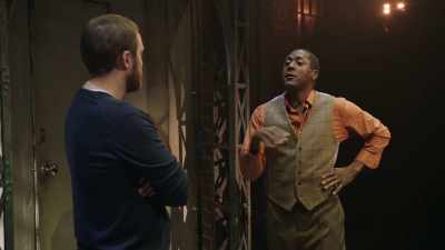 He was a boxer.
(Charlie laughs) - Kinky Boots: The Musical