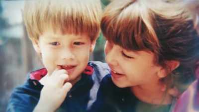 He was a cute, little, blond baby. - God Forbid