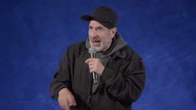 He had a friend, - Dave Attell: Hot Cross Buns
