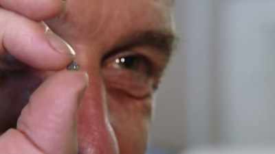 He has a processor inserted
into his wife Irena. - The UnBelievable with Dan Aykroyd